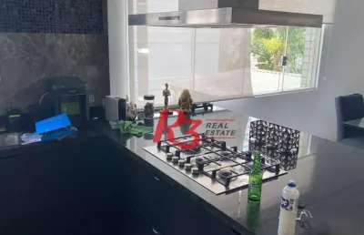 Cobertura com 5 dormitórios à venda, 406 m² por r$ 3.500.000,00 - aparecida - santos/sp