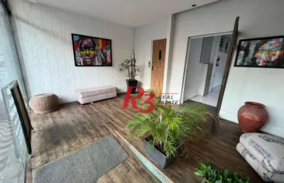 Laje para alugar, 696 m² por r$ 7.500,02/mês - centro - santos/sp