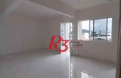 Cobertura com 2 dormitórios à venda, 137 m² por r$ 905.000,00 - vila belmiro - santos/sp