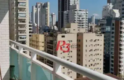 Sala à venda, 44 m² por r$ 532.000,00 - boqueirão - santos/sp