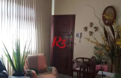 Apartamento com 3 dormitórios à venda, 120 m² por r$ 530.000,00 - ponta da praia - santos/sp