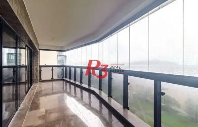 Apartamento, 251 m² - venda por r$ 3.500.000,00 ou aluguel por r$ 19.070,00/mês - pompéia - santos/sp
