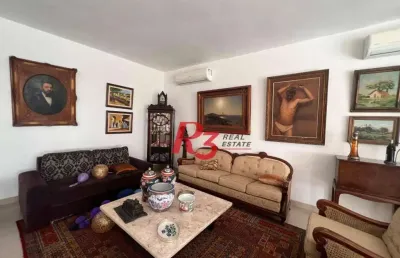 Penthouse à venda, 890 m² por r$ 2.500.000,00 - campo grande - santos/sp