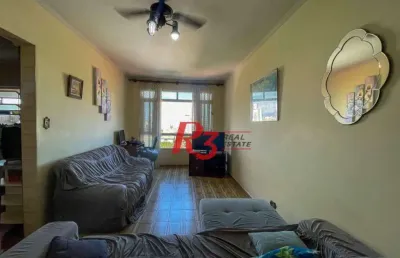 Apartamento à venda, 100 m² por r$ 520.000,00 - marapé - santos/sp
