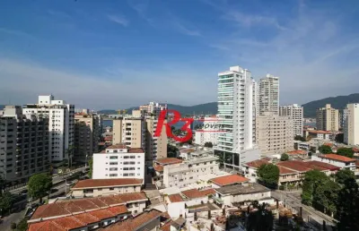 Apartamento à venda, 165 m² por r$ 2.870.000,00 - ponta da praia - santos/sp