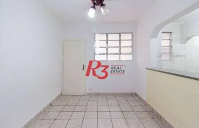 Apartamento com 2 dormitórios à venda, 58 m² por r$ 550.000,00 - pompéia - santos/sp