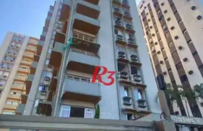 Apartamento com 3 dormitórios, 265 m² - venda por r$ 2.809.000,00 ou aluguel por r$ 9.040,00/mês - aparecida - santos/sp