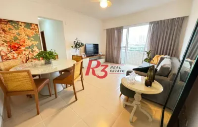 Apartamento à venda, 80 m² por r$ 680.000,00 - macuco - santos/sp