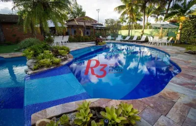 Casa com 5 dormitórios à venda, 700 m² por r$ 8.000.000,00 - acapulco - guarujá/sp