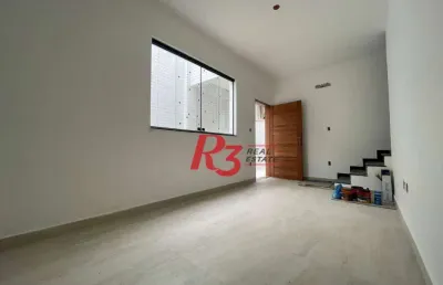 Sobrado fundos com 3 dormitórios, 1 suíte à venda, 152 m² por r$ 846.000 - vila belmiro - santos/sp