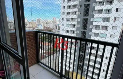Apartamento duplex com 3 dormitórios à venda, 131 m² por r$ 940.000,00 - encruzilhada - santos/sp