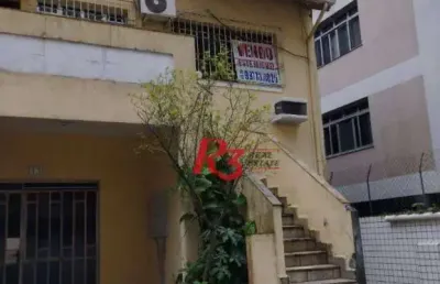 Sobrado à venda, 247 m² por r$ 1.590.000,00 - josé menino - santos/sp