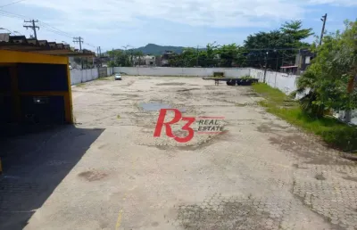 Terreno à venda, 3600 m² por r$ 6.000.000,00 - catiapoã - são vicente/sp