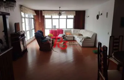 Apartamento com 3 dormitórios à venda, 239 m² por r$ 1.650.000,00 - gonzaga - santos/sp