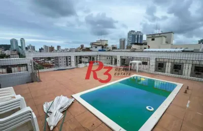 Cobertura com 4 quartos à venda na Rua Enguaguaçu, 132, Ponta da Praia, Santos