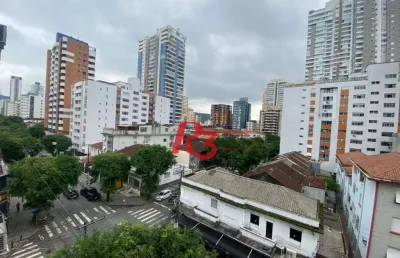 Apartamento com 4 dormitórios à venda, 184 m² por r$ 900.000,00 - gonzaga - santos/sp