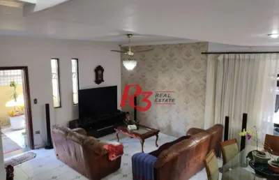 Sobrado à venda, 250 m² por r$ 1.590.000,00 - aparecida - santos/sp