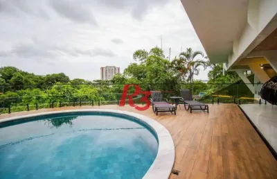Casa com 4 dormitórios à venda, 600 m²  - morro santa terezinha - santos/sp