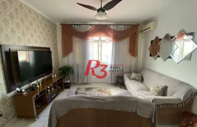 Apartamento com 3 dormitórios à venda, 124 m² por r$ 390.000,00 - jardim paraíso - são vicente/sp