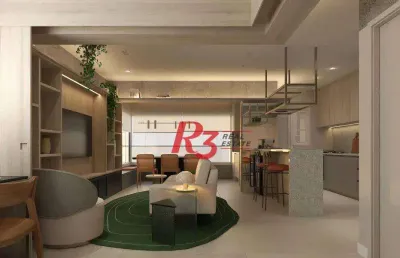 Apartamento à venda, 81 m² por r$ 750.718,33 - centro - são vicente/sp