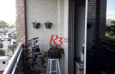 Apartamento à venda, 220 m² por r$ 1.740.000,00 - pompéia - santos/sp