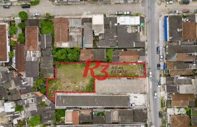 Terreno à venda, 862 m² por r$ 900.000,00 - parque são vicente - são vicente/sp