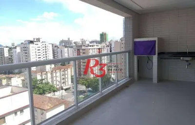 Apartamento com 2 dormitórios à venda, 99 m² por r$ 1.520.000,00 - aparecida - santos/sp
