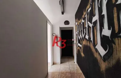 Sala à venda, 32 m² por r$ 176.000,00 - embaré - santos/sp