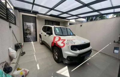 Sobrado à venda, 123 m² por r$ 1.800.000,00 - boqueirão - santos/sp