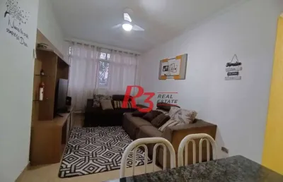 Apartamento com 2 dormitórios à venda, 73 m² por r$ 380.000,00 - itararé - são vicente/sp
