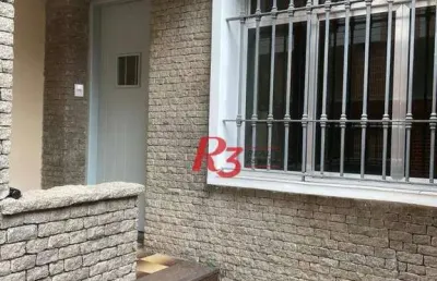 Casa para alugar, 120 m² por r$ 7.315,00/mês - embaré - santos/sp