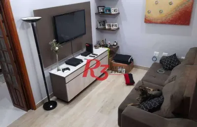 Casa à venda, 70 m² por r$ 405.000,00 - vila matias - santos/sp