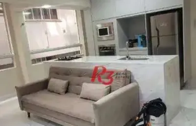 Apartamento à venda, 96 m² por r$ 550.000,00 - josé menino - santos/sp