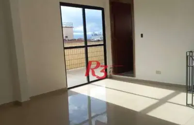 Cobertura com 1 dormitório à venda, 166 m² por r$ 979.000,00 - aparecida - santos/sp