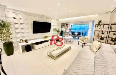 Apartamento à venda, 217 m² por r$ 2.400.000,00 - gonzaga - santos/sp