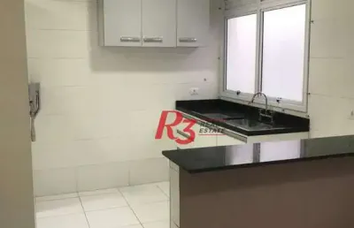 Casa com 2 dormitórios à venda, 110 m² por r$ 550.000,00 - estuário - santos/sp