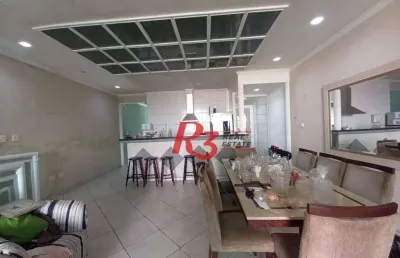 Sobrado com 3 dormitórios à venda, 261 m² por r$ 1.800.000,00 - vila matias - santos/sp