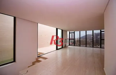 Cobertura à venda, 160 m² por r$ 2.900.000,00 - josé menino - santos/sp