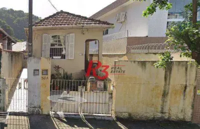 Terreno à venda, 245 m² por r$ 750.000,00 - vila belmiro - santos/sp