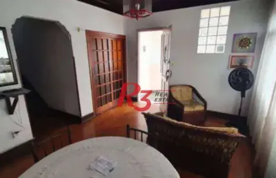 Sobrado à venda, 210 m² por r$ 584.000,00 - centro - são vicente/sp