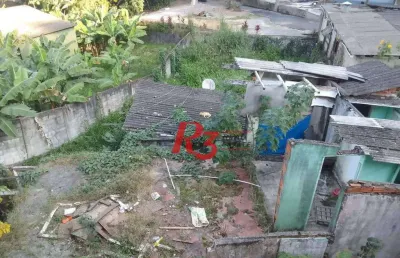Terreno comercial à venda na Rua Dois, 1098, José Menino, Santos