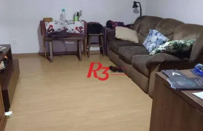 Apartamento com 2 dormitórios à venda, 98 m² por r$ 750.000,00 - embaré - santos/sp