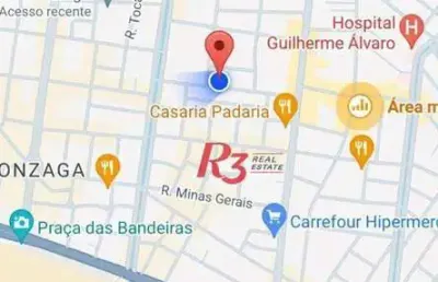 Terreno à venda, 984 m² por r$ 14.000.000 - gonzaga - santos/sp