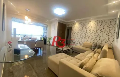 Apartamento à venda, 111 m² por r$ 1.065.000,00 - ponta da praia - santos/sp