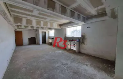 Sala para alugar, 51 m² por r$ 2.700,02/mês - embaré - santos/sp