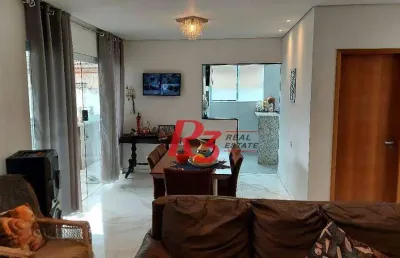 Sobrado à venda, 240 m² por r$ 1.200.000,00 - jardim independência - são vicente/sp
