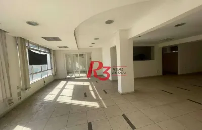 Sala para alugar, 89 m² por r$ 4.010,00/mês - centro - santos/sp