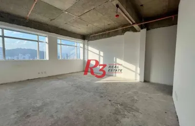 Sala para alugar, 41 m² por r$ 3.000,00/mês - vila matias - santos/sp