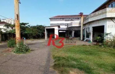 Terreno à venda, 963 m² por r$ 9.900.000,00 - boqueirão - santos/sp