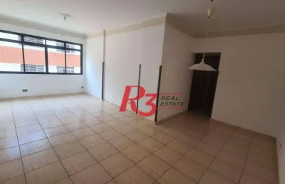 Apartamento com 2 dormitórios à venda, 91 m² por r$ 590.000,00 - campo grande - santos/sp